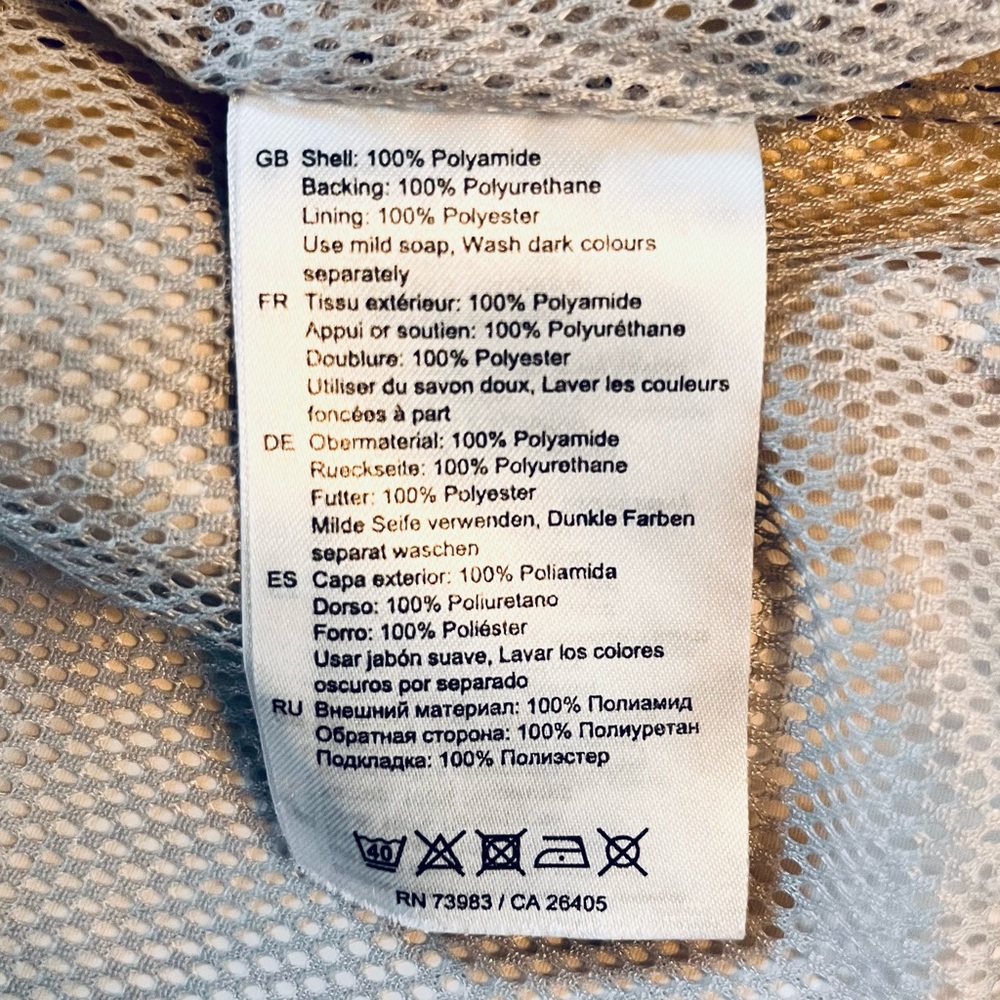 Helly Hansen Waterproof Shell Jacket Black Full Z… - image 7